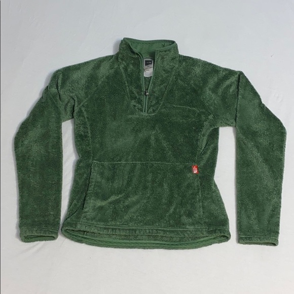 The North Face Tops - Cozy Soft Women’s XS North Face Pullover Green